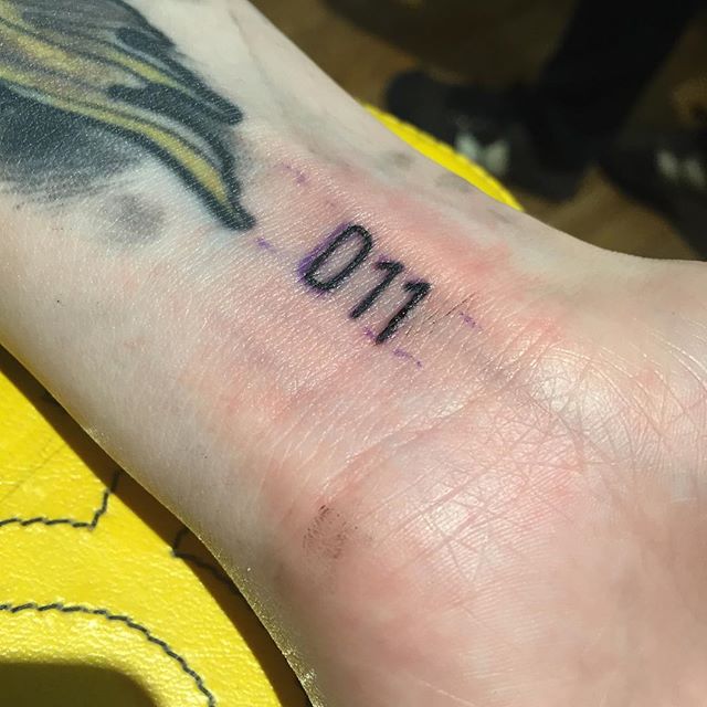 Stranger things El's own tattoo done by Torie Watooth at Jackson Street tattoo in Seattle