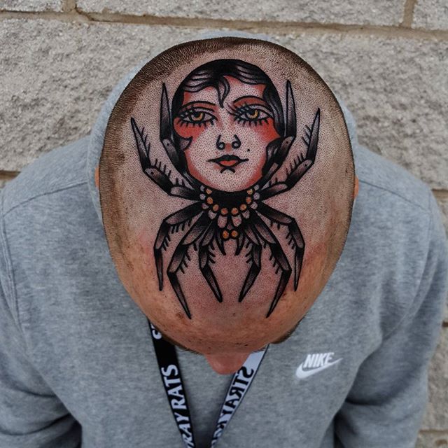 spider woman by Steve Morris : Tattoos
