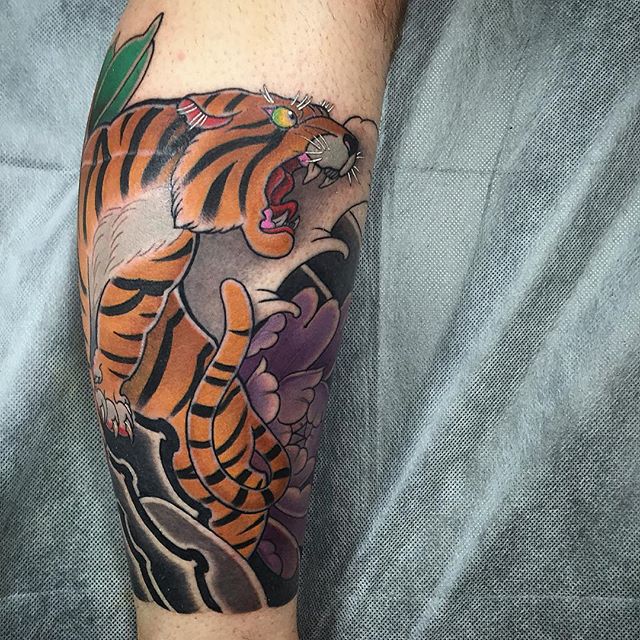 tiger Eli Ferguson Ichi Tattoo