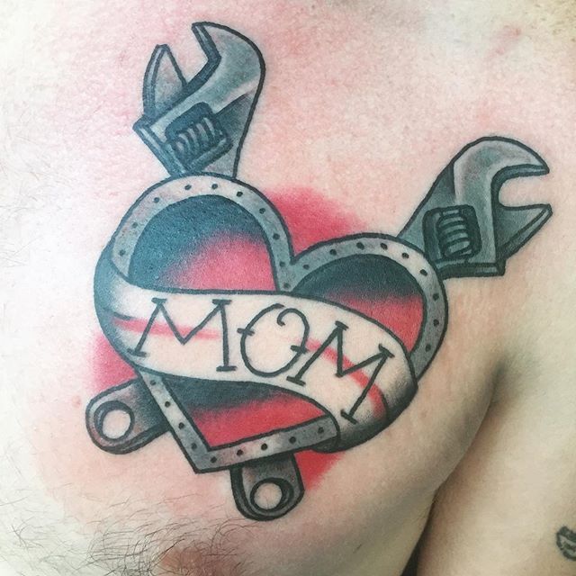 mom Lexy Parsons at Tempest Tattoo Studio in TN