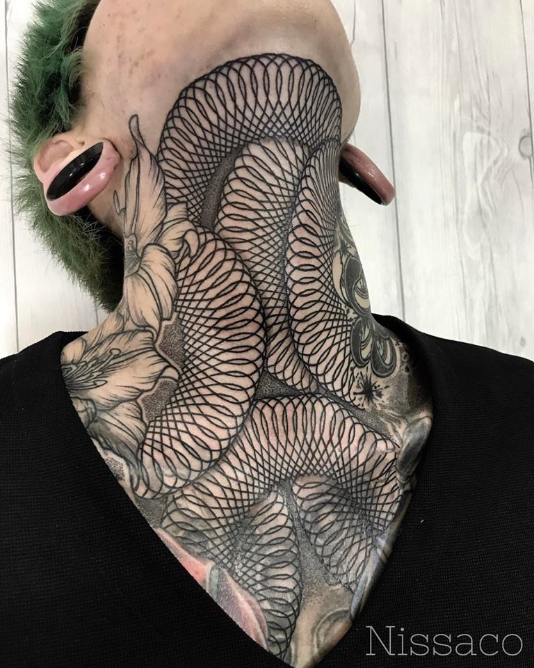 Nissaco on Instagram: “...” | Geometric sleeve tattoo, Black ink tattoos,  Cool tattoos
