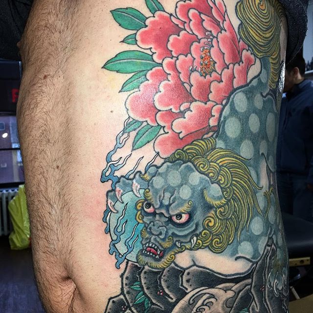 foo Danh Vu at Inkman Tattoo in Brooklyn NY