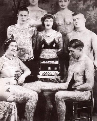 Tattoo History 6: The Circus/Sideshow and&nbsp;Tattoos