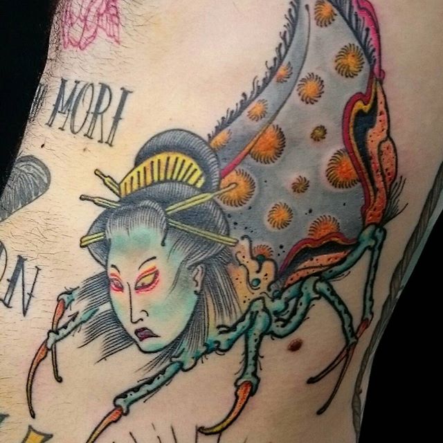 Girl with Spider Tattoo Arm | TikTok