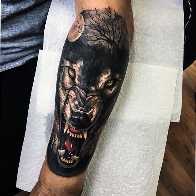 Jordan Baker at penny black tattoo