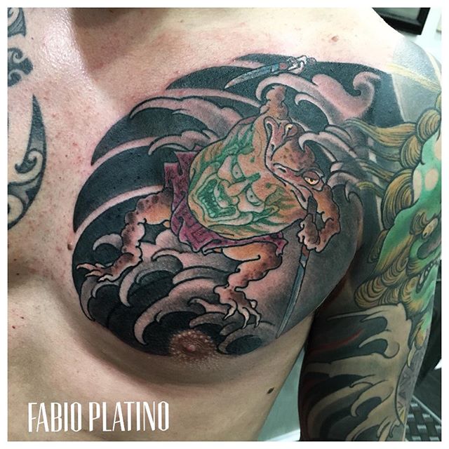 Japanese Frog Tattoos: