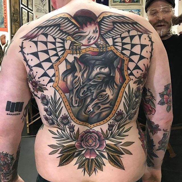 Tammy Kim at The Okey Doke Tattoo Shop