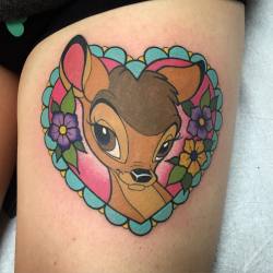 Jackie Huertas at Davinci Tattoo in Wantagh, NY