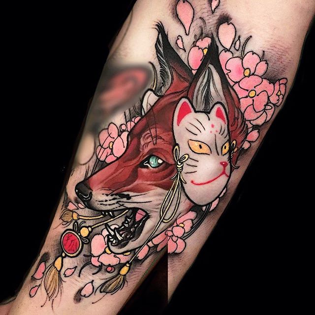 Japanese kitsune