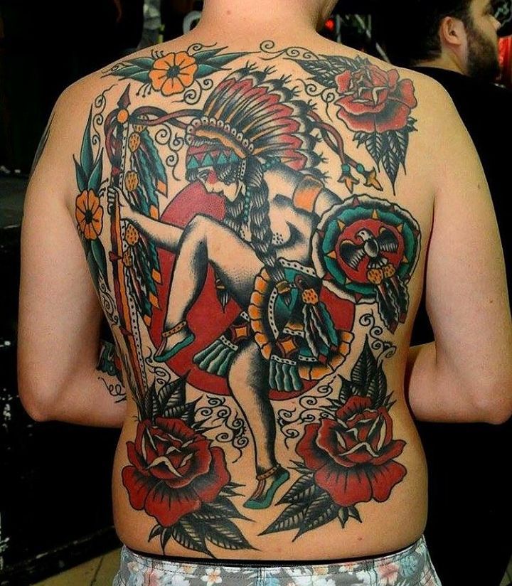 Sun Dancer Tattoos: