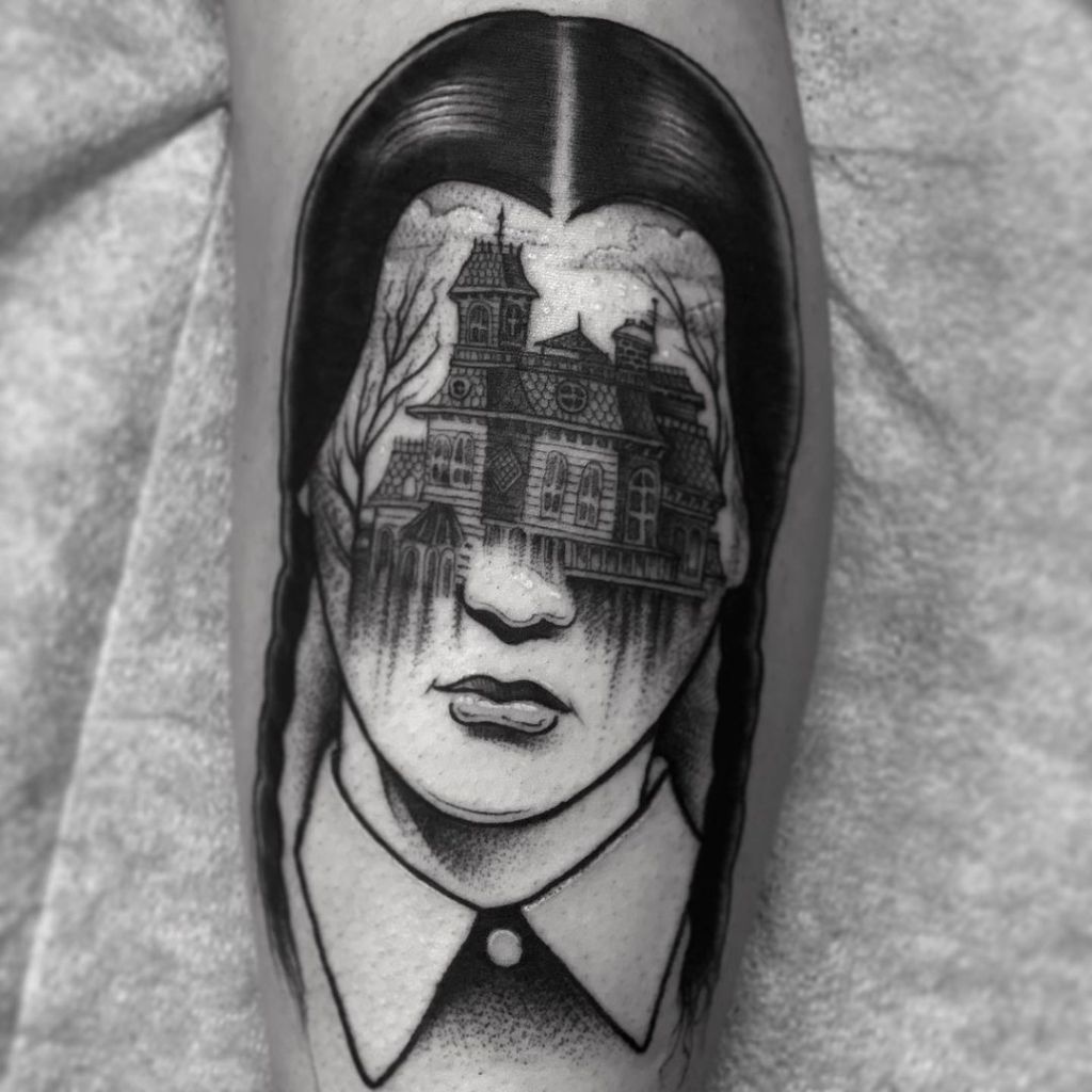 Addams Family Tattoos: