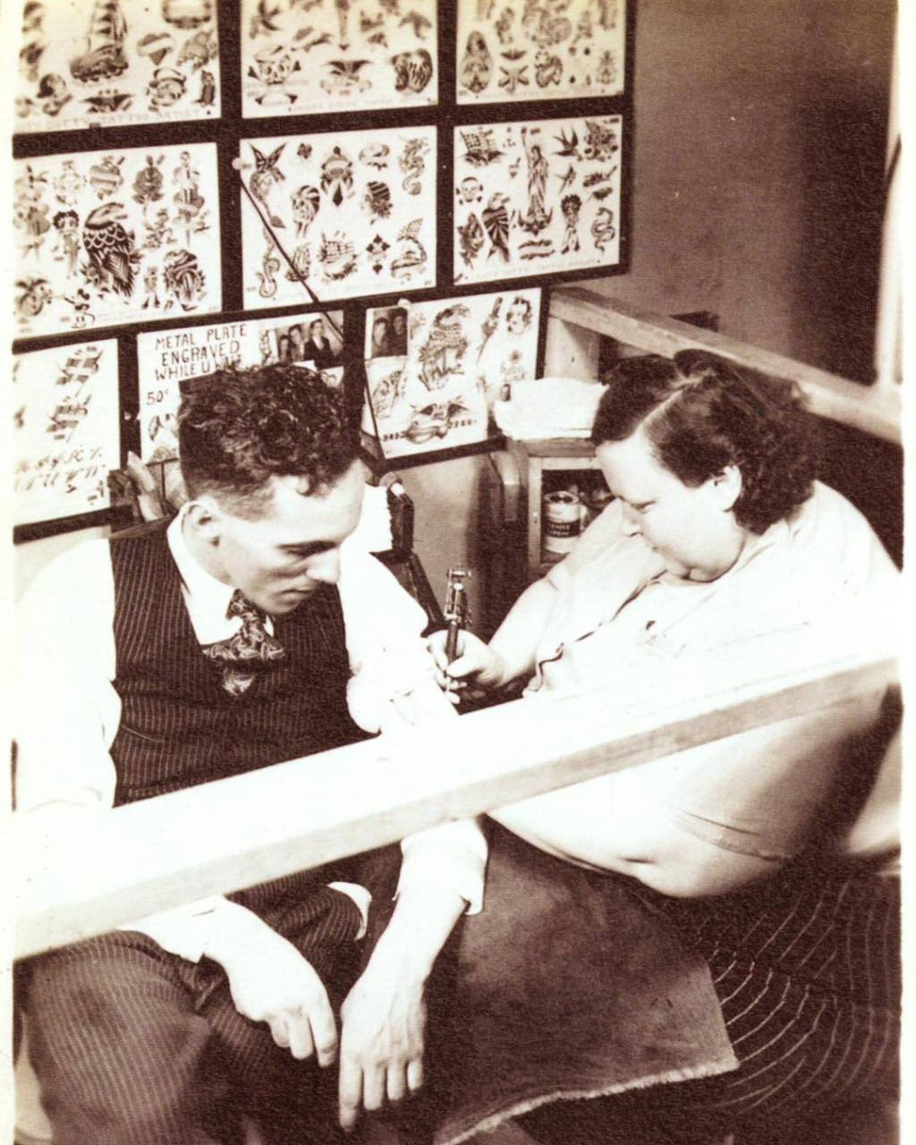 Tattoo History 16: “Dainty Dotty” and Owen&nbsp;Jensen